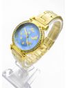 RELOJ CALIDAD AA SKBLUE  PULSO METALICO/ NO SUMERGIBLE