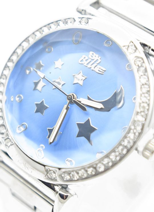 RELOJ CALIDAD AA SKBLUE  PULSO METALICO/ NO SUMERGIBLE