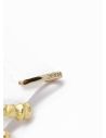 SET DE ARETES 1 PAR Y SOLITARIO TENDENCIA XUPING/ RODIO  