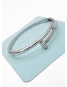 PULSERA TIPO BRAZALETE EN RODIO MICROCIRCONES