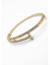 PULSERA TIPO BRAZALETE EN RODIO MICROCIRCONES