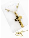 SET DE COLLAR, DIJE Y ARETES EN ACERO INOXIDABLE 316L