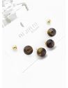 SET DE ARETES X 3 PARES XUPING / RODIO GARANTIZADO