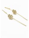 ARETES MEDIANOS -  RODIO  MICROCIRCONES GARANTIZADOS