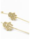 ARETES MEDIANOS -  RODIO  MICROCIRCONES GARANTIZADOS
