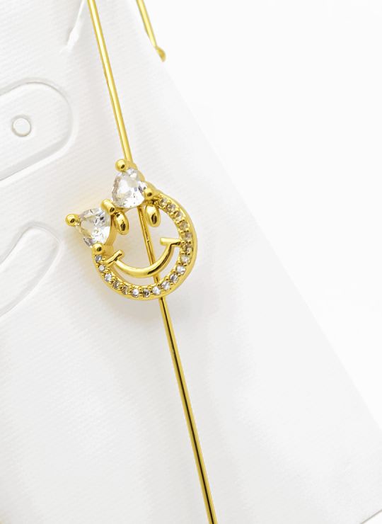 ARETES MEDIANOS -  RODIO  MICROCIRCONES GARANTIZADOS