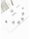 SET DE ARETES X 3 PARES XUPING / RODIO GARANTIZADO