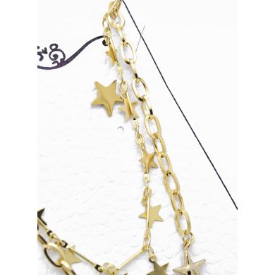 SET DE COLLAR, ARETES, DIJE EN ACERO INOXIDABLE 316L
