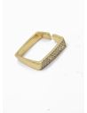 ANILLO GRADUABLE EN RODIO CON MICROCIRCONES ESPECIALES