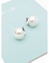 ARETES A PRESION  RODIO MARCA XUPING MICROCIRCONES