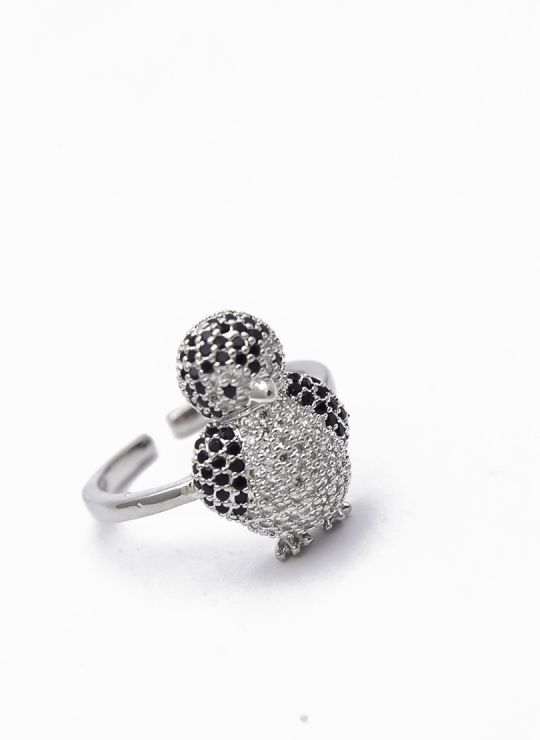 ANILLO GRADUABLE EN RODIO CON MICROCIRCONES ESPECIALES