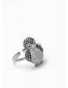 ANILLO GRADUABLE EN RODIO CON MICROCIRCONES ESPECIALES