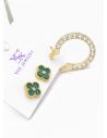 SET DE ARETES RODIO TIPO SOLITARIO XUPING CALIDAD AAA