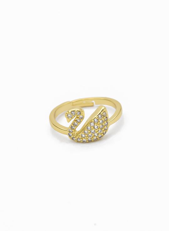 ANILLO GRADUABLE EN RODIO CON MICROCIRCONES CALIDAD AAA