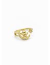 ANILLO GRADUABLE EN RODIO CON MICROCIRCONES CALIDAD AAA