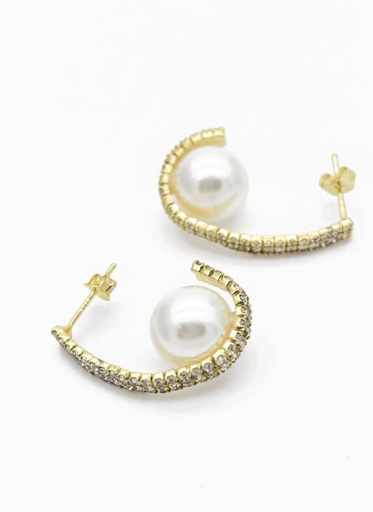 ARETES RODIO MARCA XUPING MICROCIRCONES