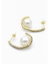 ARETES RODIO MARCA XUPING MICROCIRCONES