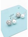 ARETES RODIO MARCA XUPING MICROCIRCONES