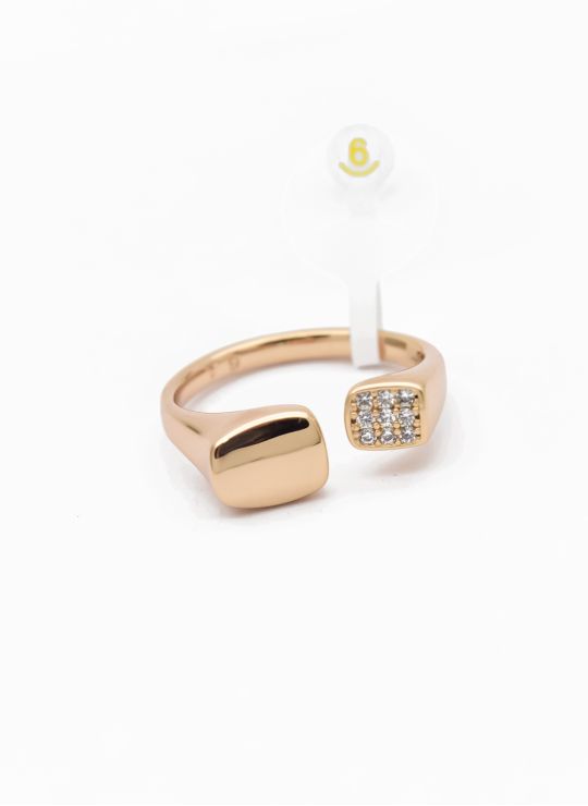 ANILLO GRADUABLE RODIO XUPING YXZ CRISTALES