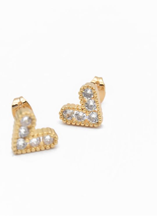 ARETES RODIO MARCA XUPING MICROCIRCONES /YSX CALIDAD AAA