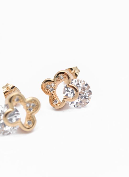 ARETES RODIO MARCA XUPING MICROCIRCONES /YSX CALIDAD AAA