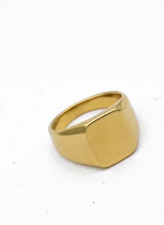 ANILLO ACERO INOXIDABLE TALLA 7 DISEÑO