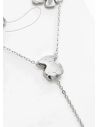 SET DE COLLAR, DIJE Y ARETES EN ACERO INOXIDABLE 316L