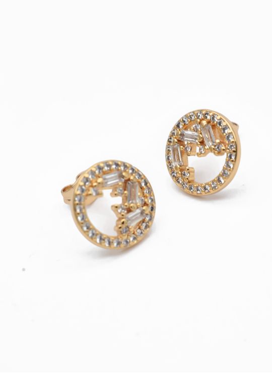 ARETES RODIO MARCA XUPING MICROCIRCONES /YSX CALIDAD AAA