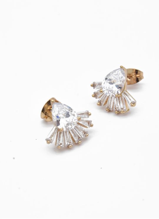 ARETES RODIO MARCA XUPING MICROCIRCONES /YSX CALIDAD AAA