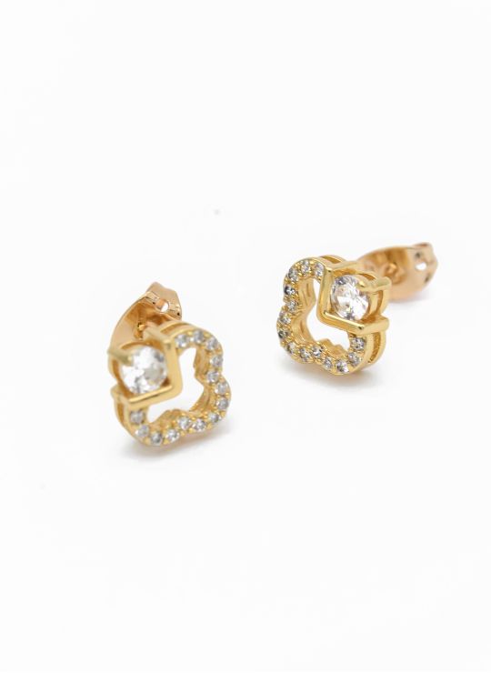 ARETES RODIO MARCA XUPING MICROCIRCONES /YSX CALIDAD AAA