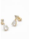 ARETES RODIO MARCA XUPING MICROCIRCONES /YSX CALIDAD AAA