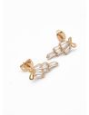 ARETES RODIO MARCA XUPING MICROCIRCONES /YSX CALIDAD AAA
