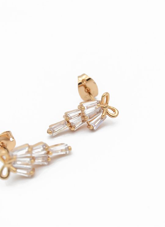 ARETES RODIO MARCA XUPING MICROCIRCONES /YSX CALIDAD AAA