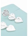 ARETES RODIO MARCA XUPING MICROCIRCONES /YSX CALIDAD AAA