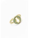 ANILLO GRADUABLE RODIO XUPING/YSX CRISTALES