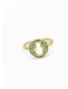 ANILLO GRADUABLE RODIO XUPING/YSX CRISTALES