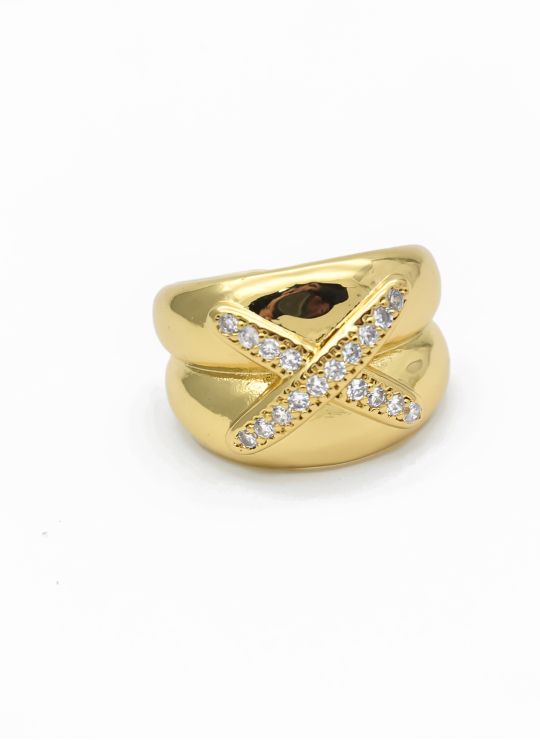 ANILLO GRADUABLE RODIO XUPING/YSX CRISTALES