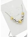 SET DE COLLAR Y DIJE EN RODIO CON MICROCIRCIONES / GARANTIA