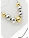 SET DE COLLAR Y DIJE EN RODIO CON MICROCIRCIONES / GARANTIA