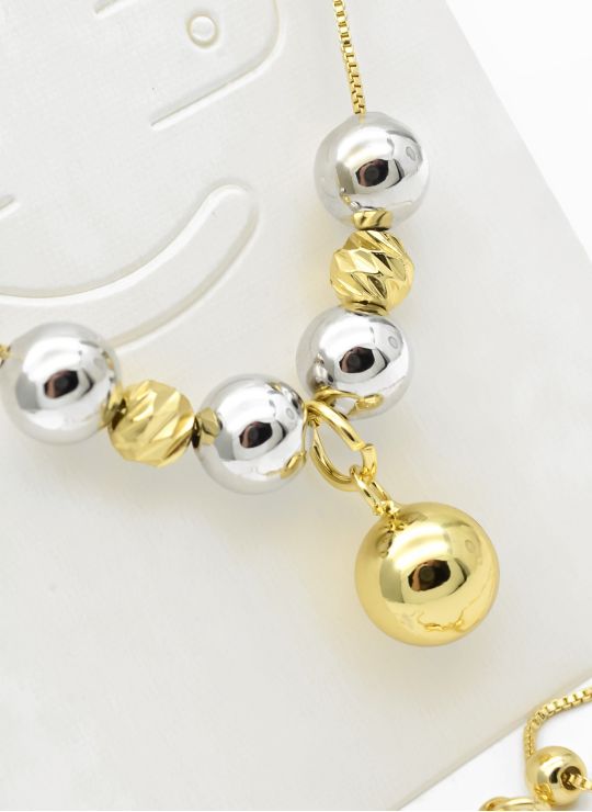 SET DE COLLAR Y DIJE EN RODIO CON MICROCIRCIONES / GARANTIA