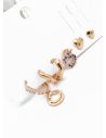 SET DE ARETES X 3 PARES EN RODIO XUPING CALIDAD AAA