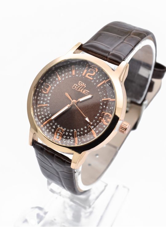 RELOJ PULSO SILICONA O CUERO / NO SUMERGIBLE