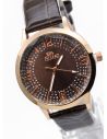 RELOJ PULSO SILICONA O CUERO / NO SUMERGIBLE