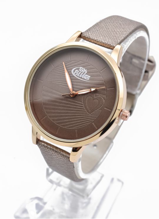 RELOJ PULSO SILICONA O CUERO / NO SUMERGIBLE