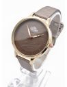 RELOJ PULSO SILICONA O CUERO / NO SUMERGIBLE