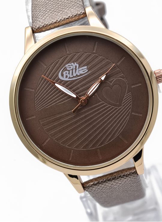 RELOJ PULSO SILICONA O CUERO / NO SUMERGIBLE