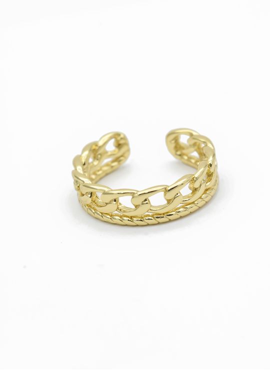 ANILLO GRADUABLE RODIO XUPING GARANTIZADO /YSX CRISTALES