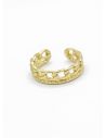 ANILLO GRADUABLE RODIO XUPING GARANTIZADO /YSX CRISTALES