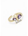 ANILLO GRADUABLE RODIO XUPING GARANTIZADO /YSX CRISTALES