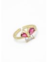 ANILLO GRADUABLE RODIO XUPING GARANTIZADO /YSX CRISTALES